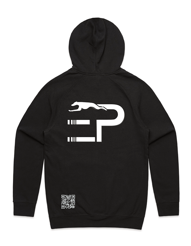 Black Exclusive Punt Hoodie