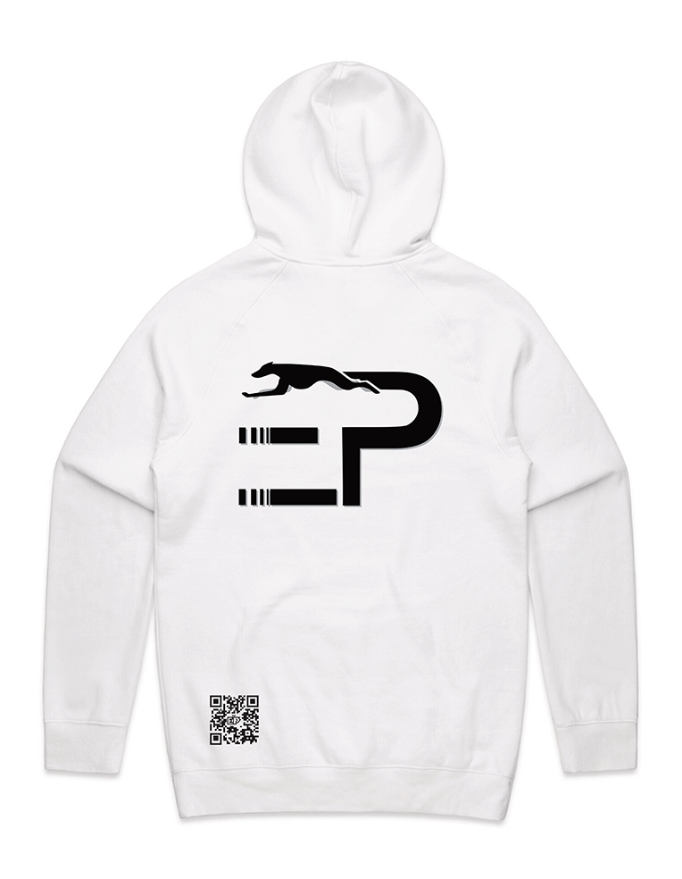 White Exclusive Punt Hoodie