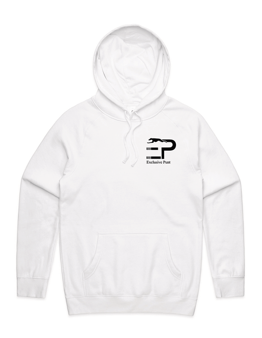 White Exclusive Punt Hoodie